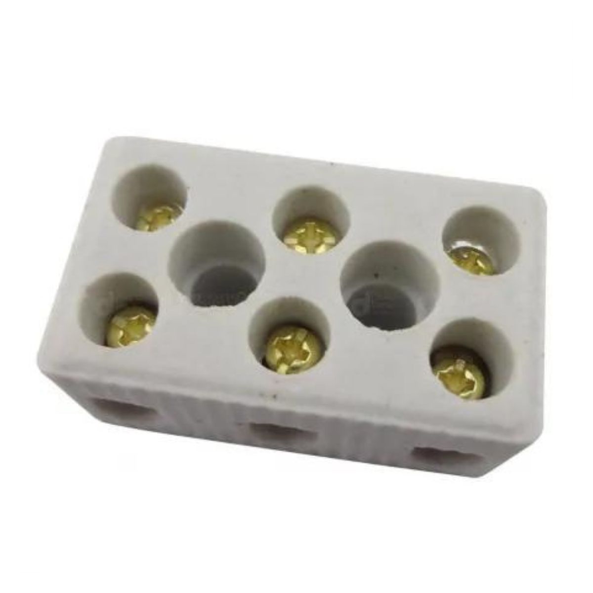 Conector Porcelana 3P 16MM THOMPSON Fixar