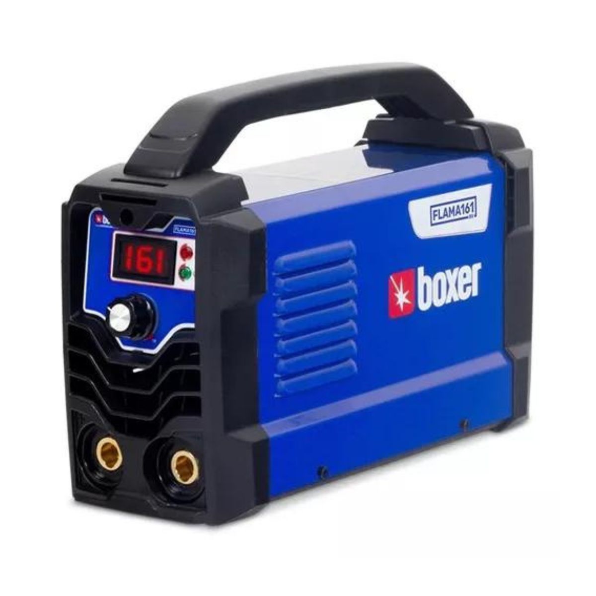 Máquina De Solda Inverter Boxer Flama 161 Bv Azul E Preta 110v/220v