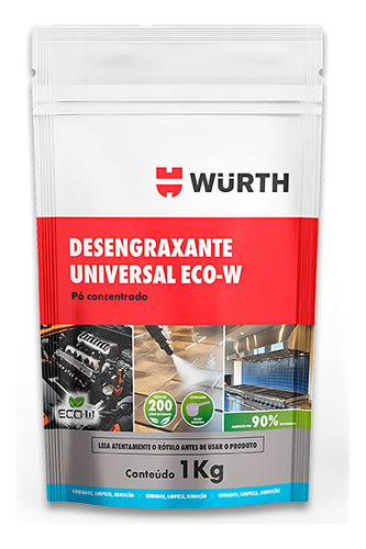 DESENGRAXANTE EM PO 1KG UNIVERSAL ECO W-MAX