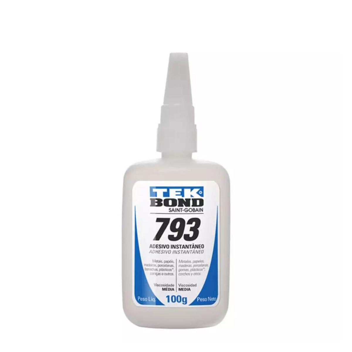 Adesivo Instantâneo Tekbond 793 100G Incolor